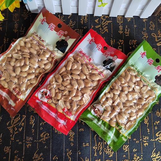 120g老倔厨花生  椒盐/麻辣/五香/原味 下酒菜零食 商品图1