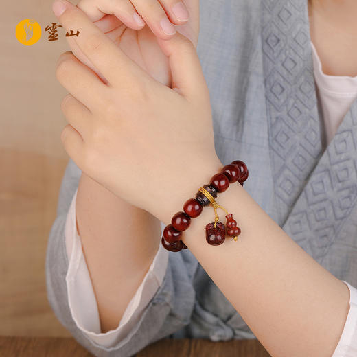 灵山木迦·福禄有余紫檀手钏 商品图3