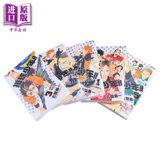 【中商原版】漫画 排球少年1-45完+导读手册 排球极+结束与开始 日版画集 古馆春一 台版漫画书 东立出版 商品图4