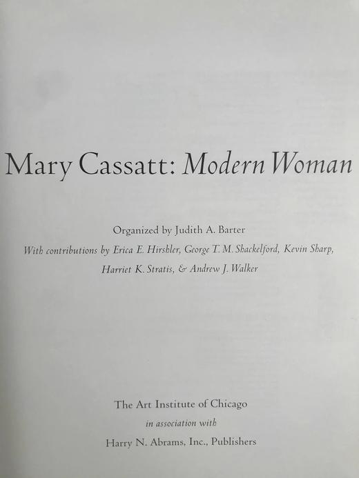 美国艺术家玛丽·卡萨特画集 300幅插图（124幅彩色） 精装大16开 商品图3