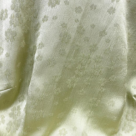 HJ2S12_水龙吟色_连衣裙_夏季_显高百搭暗纹提花圆领短袖收腰 A 字中裙_高级女装_BERNIEELEN 伯妮斯茵 商品图13