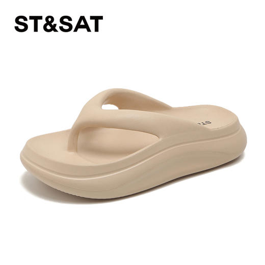 星期六时尚百搭厚底夹趾人字拖SSC2710005 商品图12