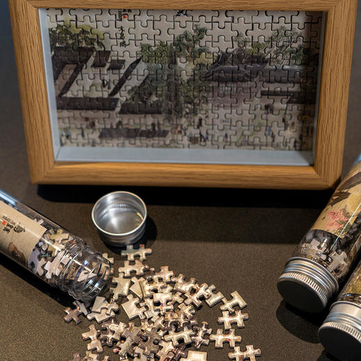 乌镇官方伴手礼景区风景定制文创拼图罐装减压益智纪念品有相框 商品图0