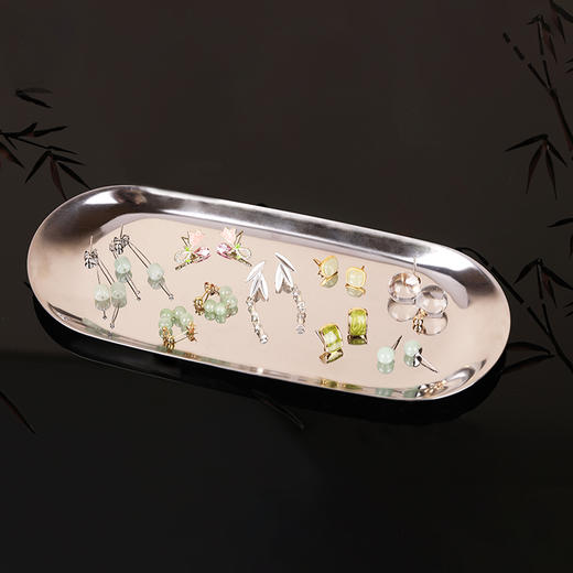 笙观相沐 新中式青碧耳环  风华雅致系列 商品图1