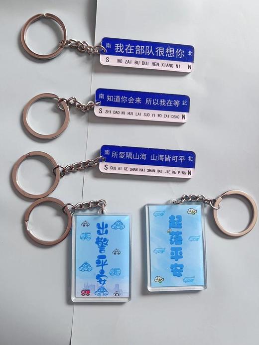 【DIY纯手工钩织卡通头部挂件】纯手工钩织兵哥哥玩偶亚克力娃娃头钥匙扣挂件（手工产品不支持退换）LQQ 商品图9