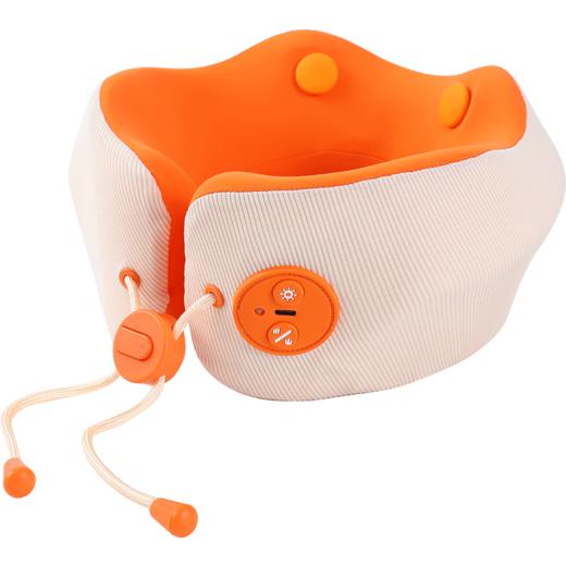 【会按摩能热敷的旅行枕】乐摩吧U型护颈枕 人体工学360°护颈支撑不歪脖 石墨烯5秒速热 深层按摩放松 缓解颈部肌肉酸痛 长久续航，无线携带 商品图5