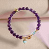 YZSJ0006°紫水晶手串0.7*20 商品缩略图0