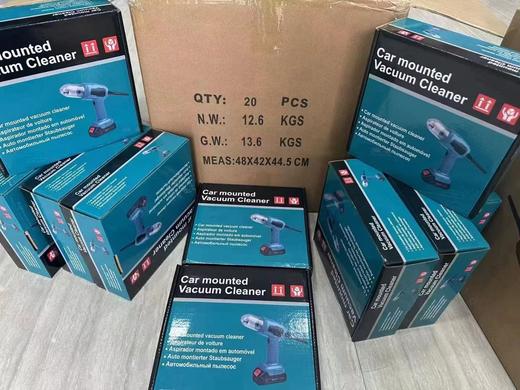 【货号05274】迷你型21V锂电吸尘器锂电吹风机车载吸尘器一电一充 商品图9