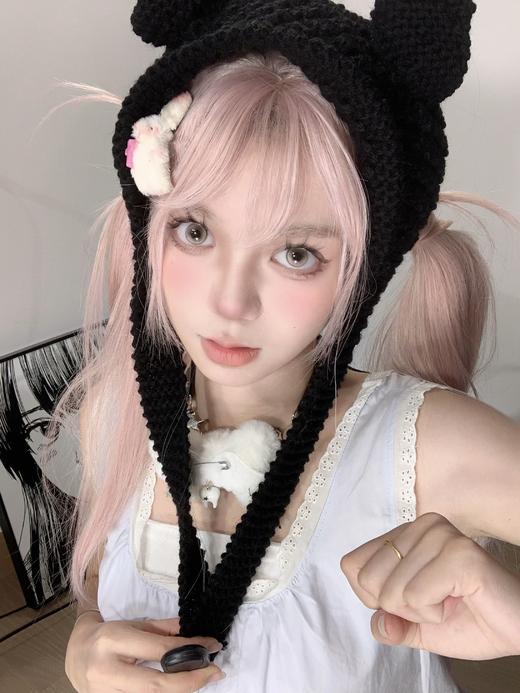 puff girl AYATO系列 次元未来/霓虹甜心/梦核落日 蓝/紫/棕  14.5mm 半年抛美瞳 冰透宝石 混血 商品图8