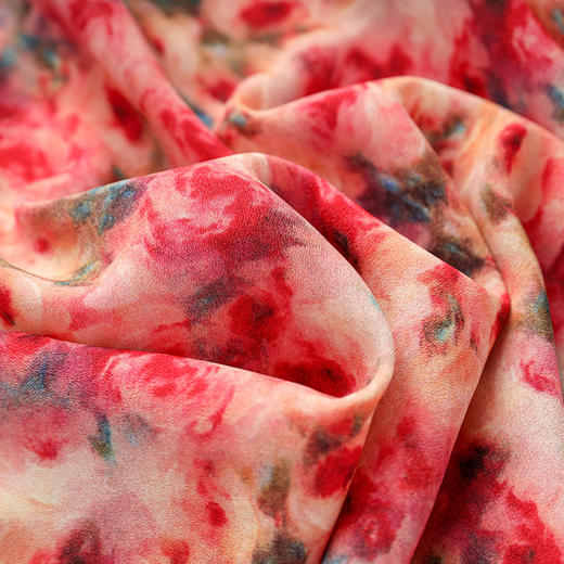 法式茶歇优雅气质印花连衣裙，侧边中式盘扣名媛碎花WLZD2419504 商品图3