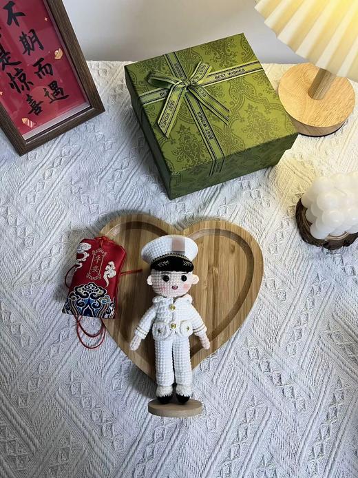 【DIY纯手工钩织卡通娃娃挂件】纯手工钩织全身娃娃摆件（手工产品不支持退换）LQQ 商品图2