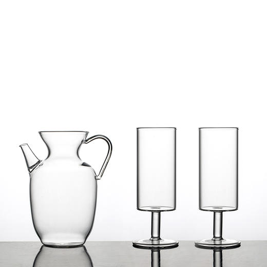 如影执壶 仿宋茶壶日式小枣执壶耐热茶具泡绿茶器透明小号醒酒壶玻璃壶单壶 商品图4