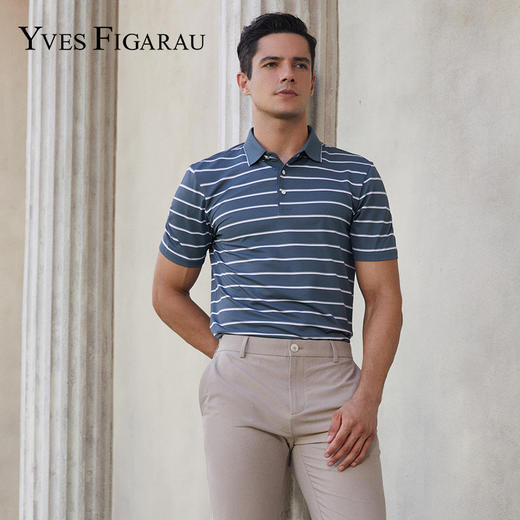 YvesFigarau伊夫·费嘉罗新款休闲短袖T恤975831 商品图0
