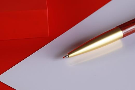 LP0145-1-1°紫檀&黄铜·心经笔 商品图7