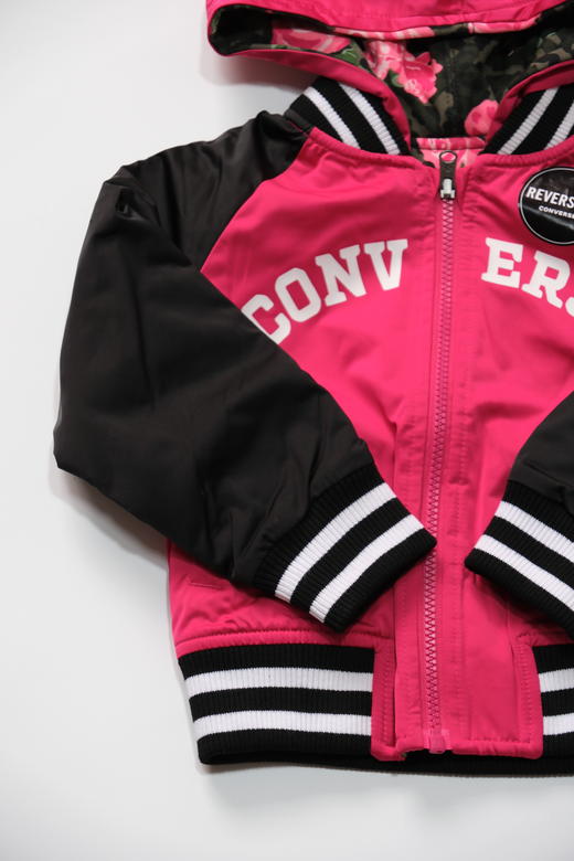 CONVERSE匡威童装女大童梭织棒球夹克83122WJ466A8H 商品图4