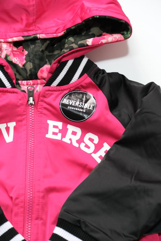 CONVERSE匡威童装女大童梭织棒球夹克83122WJ466A8H 商品图1