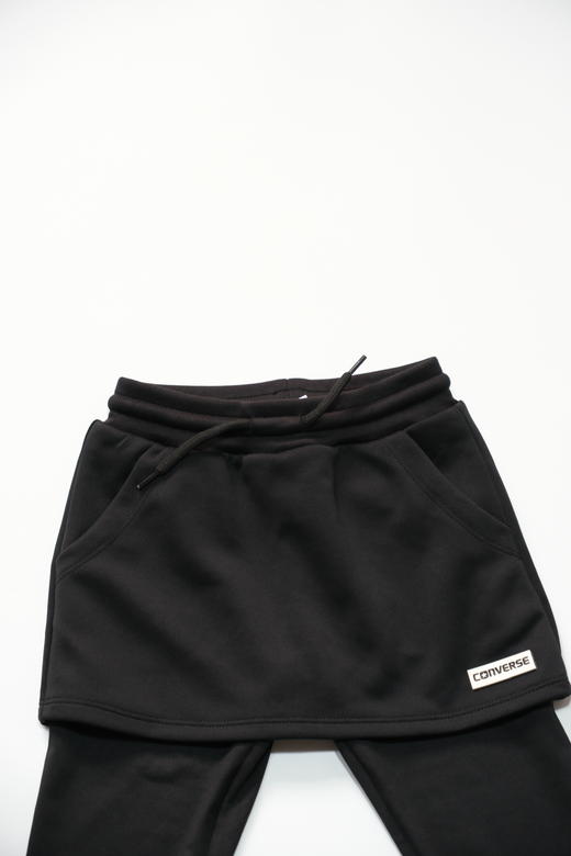 Converse匡威商场同款童衣童衣女小童打底裤正黑色73122LE978023 商品图3