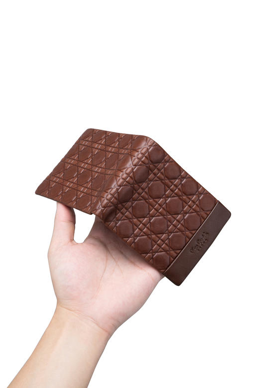 皮尔卡丹正品男士都市休闲横身银包真皮软头层牛皮钱包啡色男青年皮夹男 商品图9