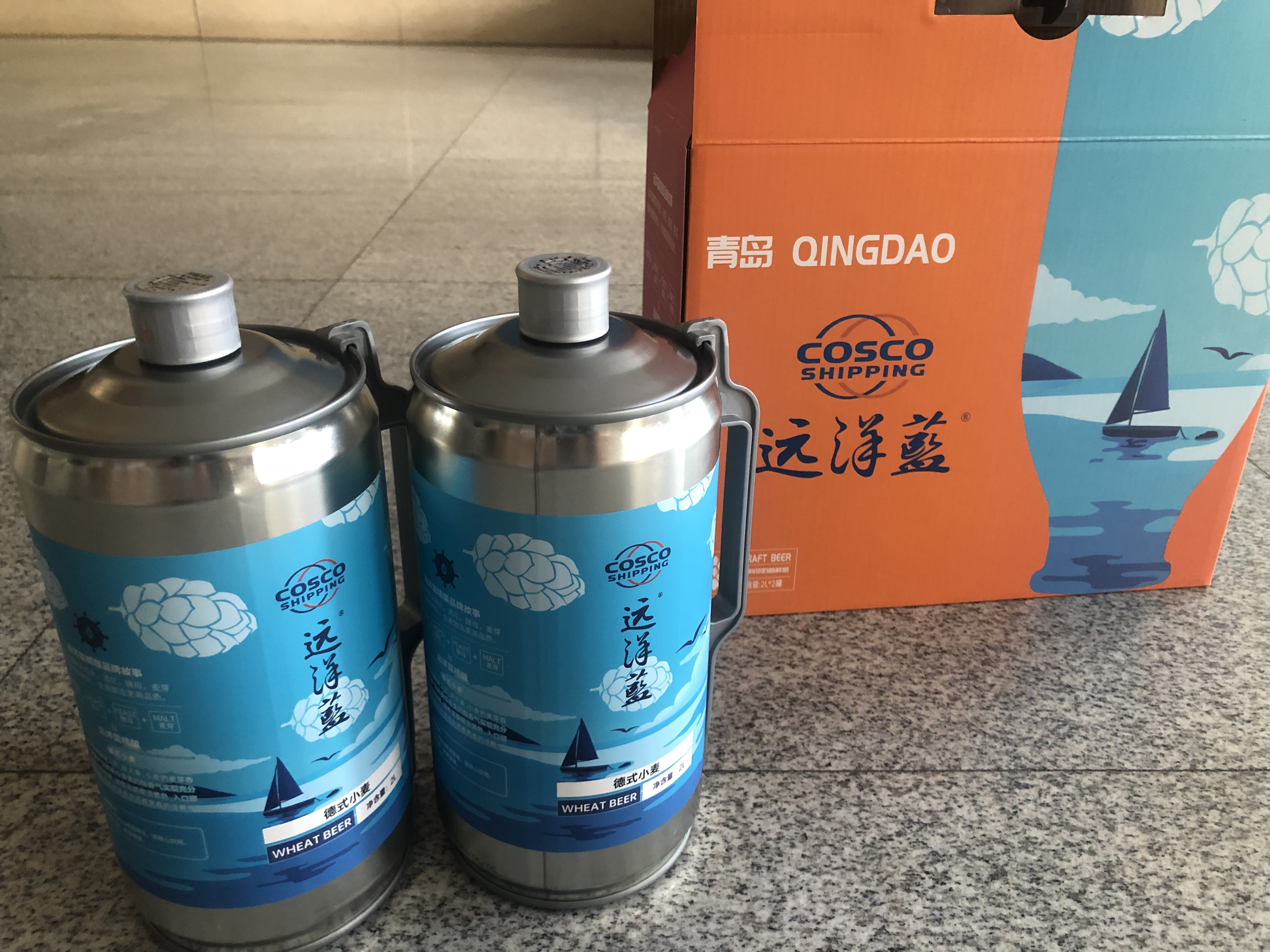 精酿啤酒--德式小麦2L*2桶