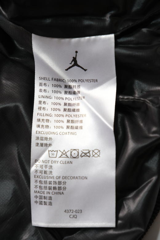 JORDAN乔丹童衣男婴童棉夹克正黑色73381JK3720232T 商品图4