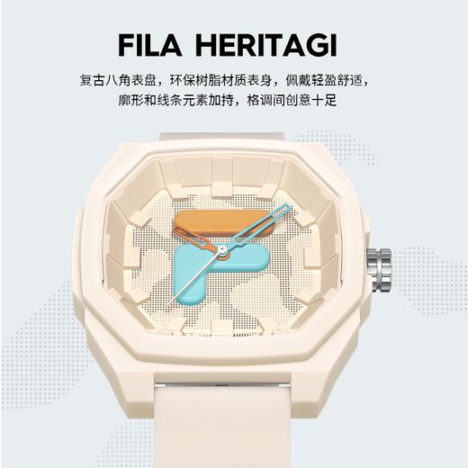 斐乐（FILA）手表潮流老爹风格撞色运动学生硅胶手表  YGBH 商品图7