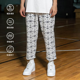 LUSHISI「速干轻盈」美式潮流运动直筒训练长裤篮球梦境逐影主题