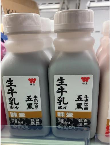 味全五黑牛奶饮品240ml 商品图0
