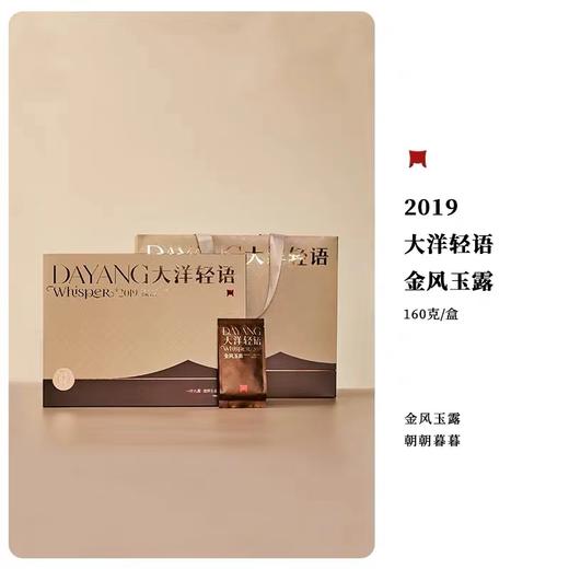 福鼎白茶 | 一叶九鼎 2019年 磻溪大洋山大洋轻语-金风玉露 老白茶160g/盒 商品图0