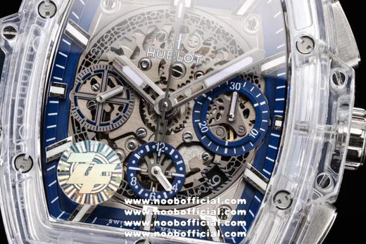 恒宝HUBLOT ，宇舶表年度最佳复刻作品——宇舶BIG BANG灵魂系列641.JX.0120.RT“全透明腕表” 商品图4