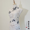 【墨梅】绸缎水墨国风改良旗袍新中式 商品缩略图7