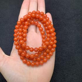 玉美人菲菲HZ#南红手串约6mm