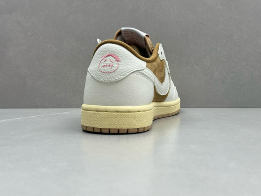 夏日特惠💰430 公司级 # Travis Scott x Air Jordan 1 LOW OG SP 新配色 卡其 商品图3