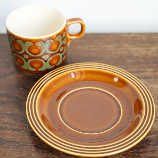 英国1970s Hornsea Bronte咖啡杯碟 商品图8
