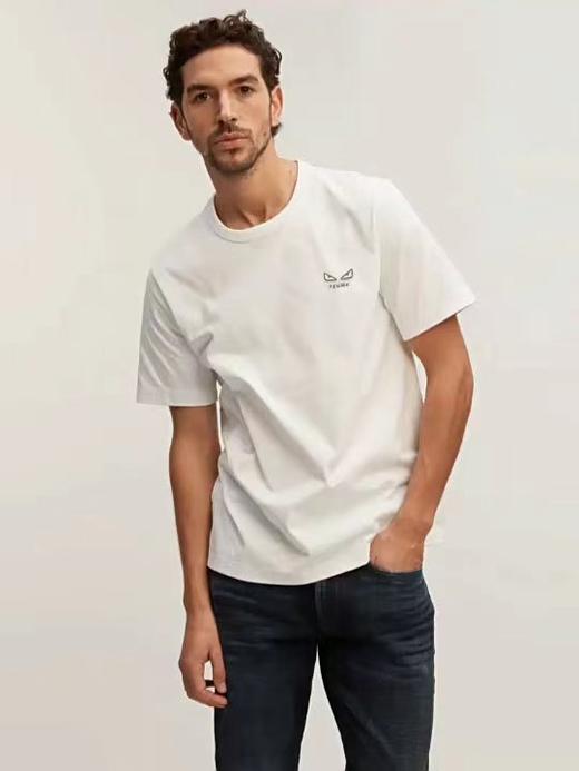 男款Fe*di经典同款 常规丝光高支短袖T 商品图12