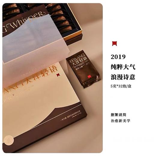 福鼎白茶 | 一叶九鼎 2019年 磻溪大洋山大洋轻语-金风玉露 老白茶160g/盒 商品图1