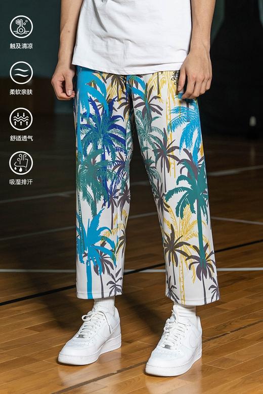 LUSHISI「速干轻盈」美式潮流运动直筒训练长裤篮球梦境逐影主题 商品图5