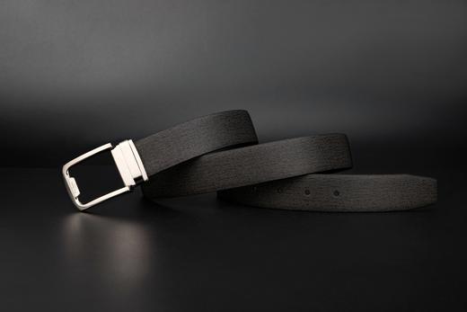 皮尔卡丹皮带男真皮腰带男士不锈钢板扣裤腰带爸爸男友商务牛皮裤带 商品图8