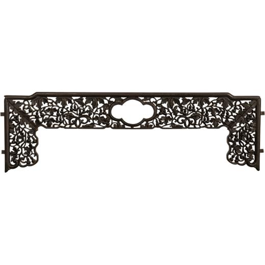 清 红木透雕葫芦万代画板 商品图5