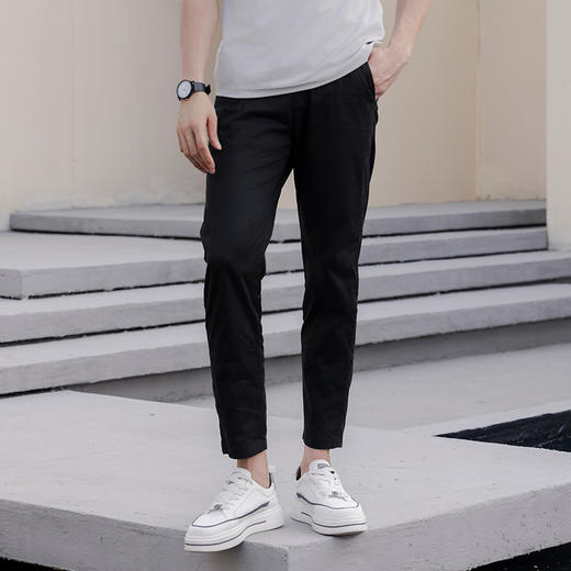 【新品上新】HX 夏季休闲九分裤Y209420007101 商品图1