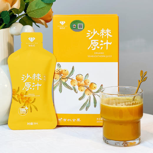 钻石红有机沙棘汁500ml*2袋 商品图0