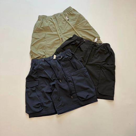 Be@ms x nuII 联名多口袋宽松工装尼龙短裤 DK335 商品图3