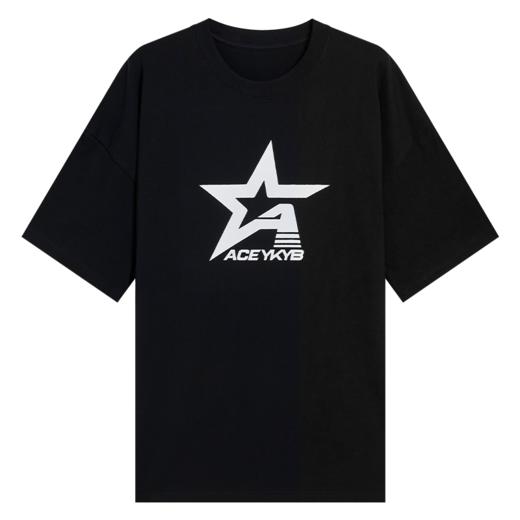 ACEYKYB黄子韬星星T恤潮流中性2025夏季新款简约街头动感休闲短袖 商品图0