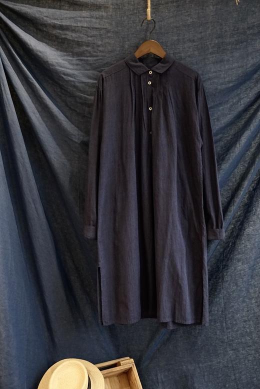 Khadi and Co藏蓝长衬衫 商品图0