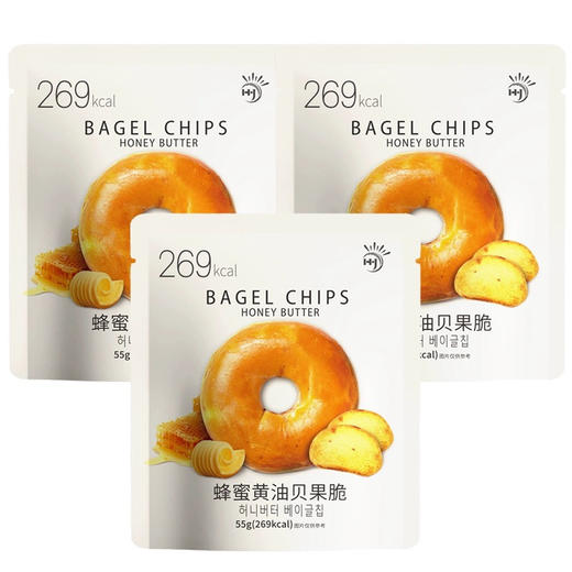唔天佳55g蒜香贝果脆 商品图6