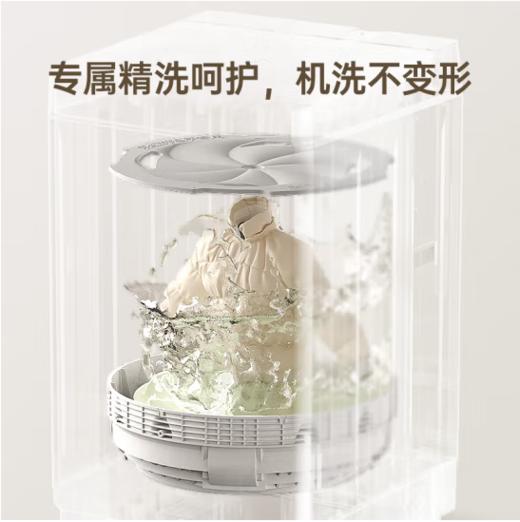 松下（Panasonic）（252143）波轮洗衣机全自动 清净乐系列 10公斤大容量 健康除螨防过敏 线屑过滤 桶自洁免清洗 XQB100-QYACN 商品图2