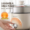 九阳电煮锅家用多功能蒸煮一体宿舍泡面小电锅火锅蒸锅电热锅G201 商品缩略图4