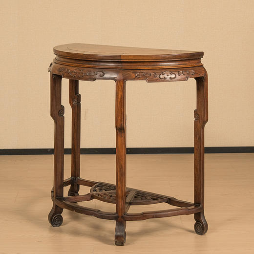 清 红木云纹双拼圆桌 商品图1