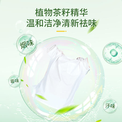 【新品】家椿寶茶籽深层清洁洗衣液 商品图2