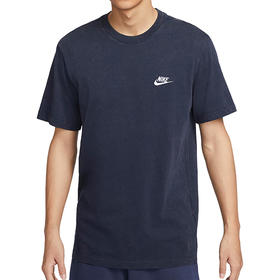 Nike/耐克男T恤夏季新款运动训练休闲刺绣纯棉短袖上衣FJ1082-451