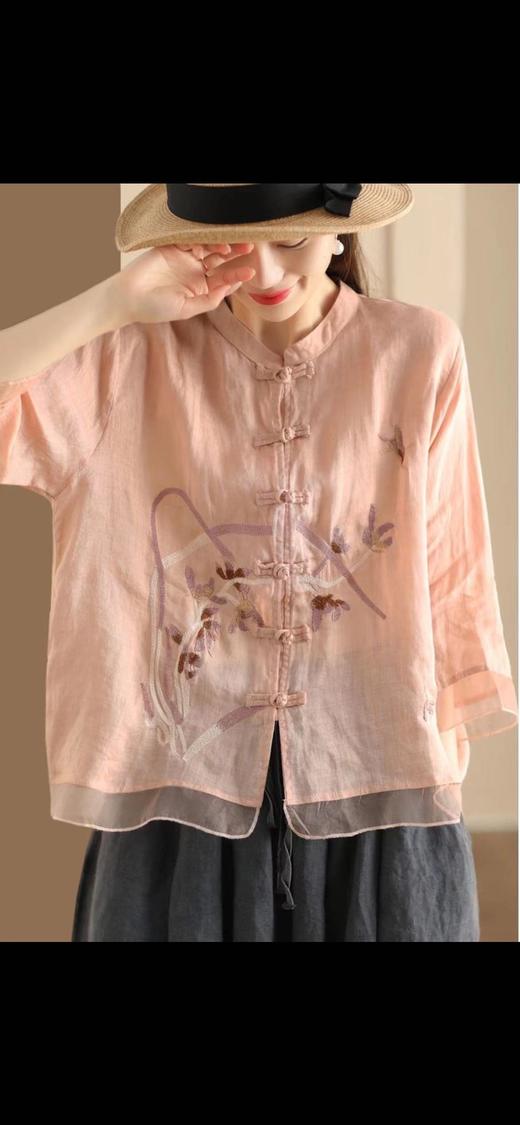 4F 谷度 苎麻衫 商品图0